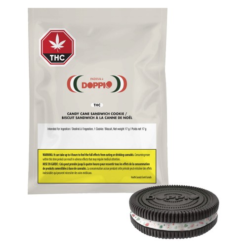 Candy Cane Sandwich Cookie image 3