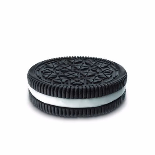 Indiva Doppio - Vanilla Double-Stuffed Chocolate Cookie