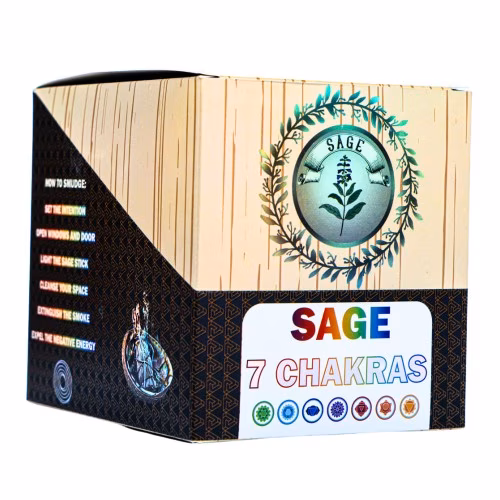 Sage Smudge Sticks -  7 Chakras