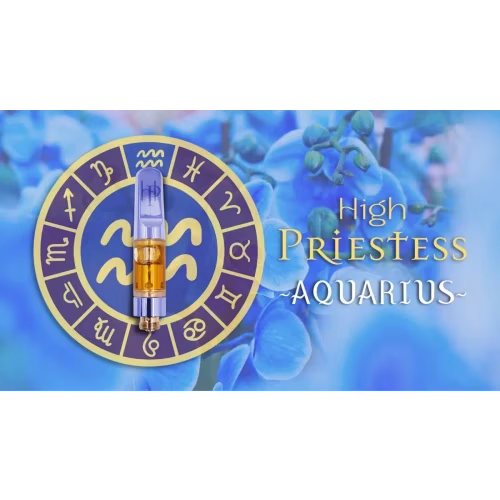 High Priestess - Aquarius Live Resin CBD