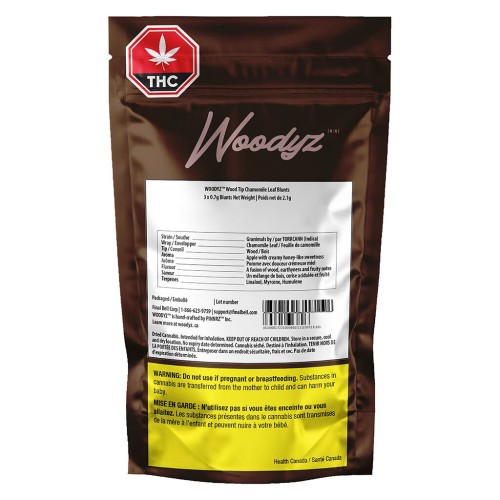 Wood Tip Chamomile Leaf Blunts image 2