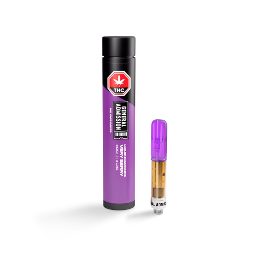 General Admission - Very Berry Liquid Diamonds 510 Vape Cartridge