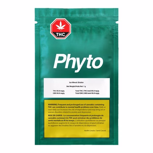 Phyto Extractions - Ice Wreck Shatter