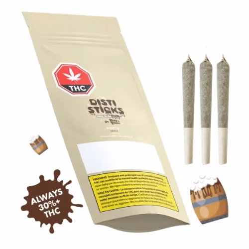 Sticky Greens - Rooty B Infused Disti Sticks