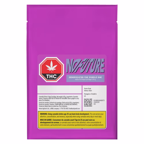 NO FUTURE - ZeroPoint95 - The Purple One 510 Thread Cartridge