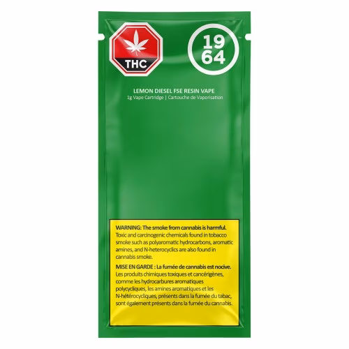 1964 - Lemon Diesel FSE Resin 510 Thread Cartridge