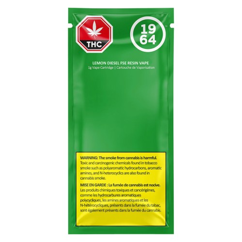 1964 - Lemon Diesel FSE Resin 510 Thread Cartridge