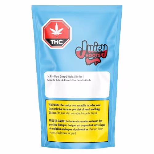 Juicy Hoots - Blue Cherry Diamond Drizzle All-in-One Vape