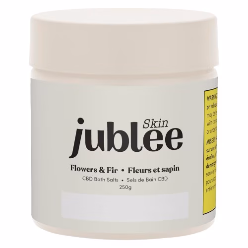Jublee Skin - Extra Strength CBD Bath Salts - Flowers & Fir