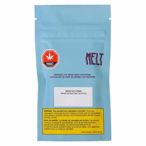 MELT - Grape Fizz Refined Live Resin 510 Thread Cartridge