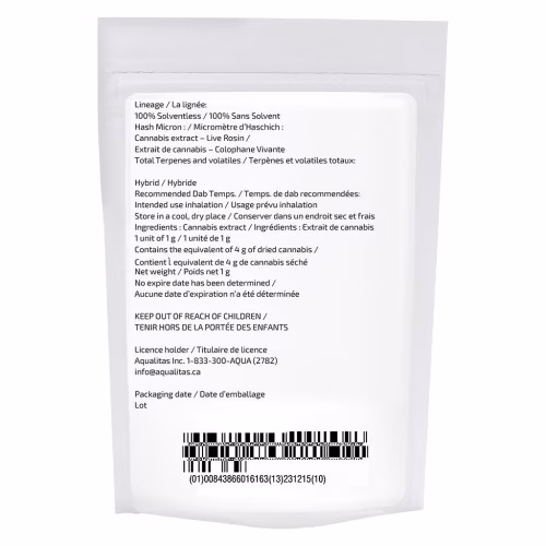 Sauce Rosin Labs - Seasonal Sweet Exotics Pack Live Rosin