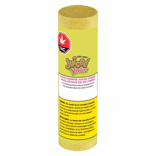 Good Supply Juiced - Juiced Xtreme Guava Sunrise Resin Infused Pre-Roll