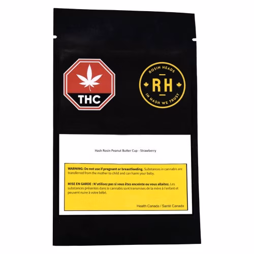 Rosin Heads - Hash Rosin Peanut Butter Cup - Strawberry