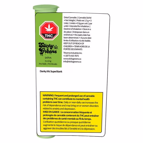 Sticky Greens - Danky Mc SuperStank