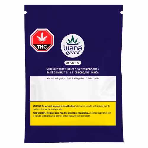 Wana - Quick CBN Midnight Berry Indica