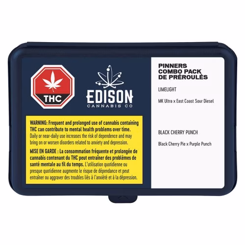 Edison - Limelight + Black Cherry Punch Pre-Roll Combo Pack