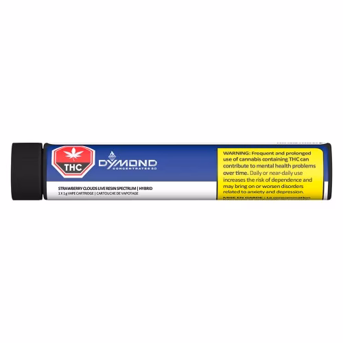 Dymond Concentrates 2.0 - Strawberry Clouds Live Resin Spectrum 510 Thread Cartridge