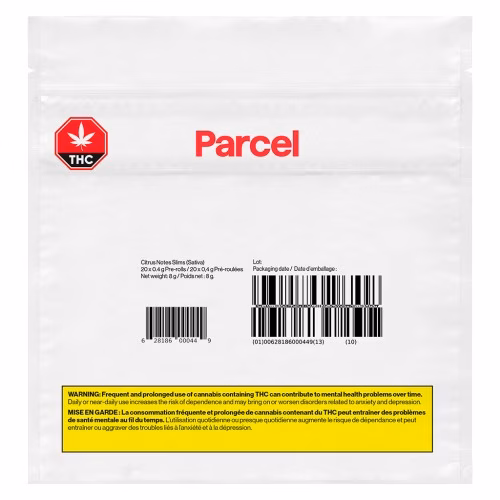 Parcel - Citrus Notes Slims (Sativa) Pre-Roll