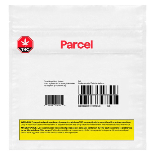 Parcel - Citrus Notes Slims (Sativa) Pre-Roll