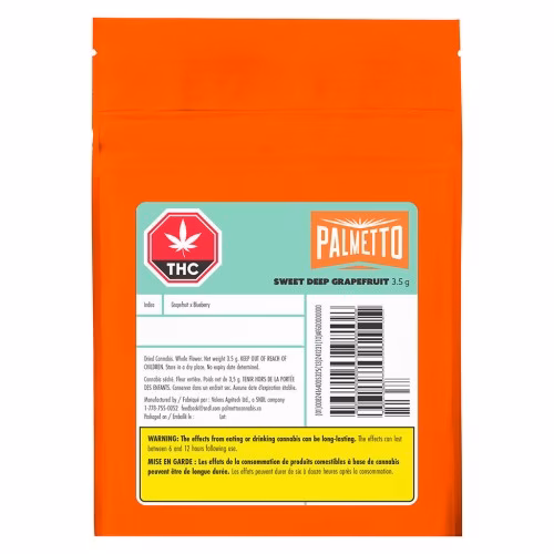 Palmetto - Sweet Deep Grapefruit