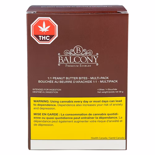 Balcony - 1:1 Peanut Butter Bites Multi-Pack