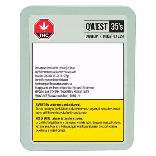 Qwest 35's - Bubble Bath Pre-Roll