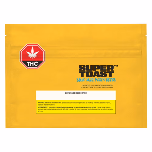 Super Toast - Blue Razz Rosin Bites (Multi-pack of 10)