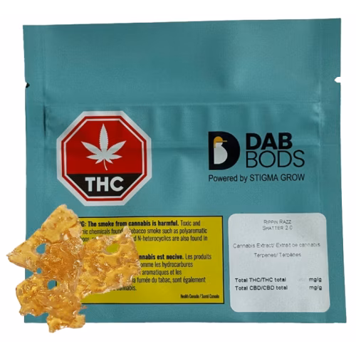 Dab Bods - Rippin Razz 2.0 Shatter