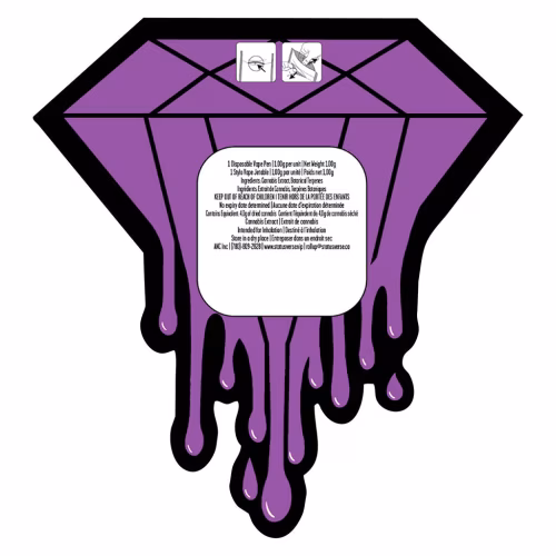 Status - Grape Blast Liquid Diamond Disposable