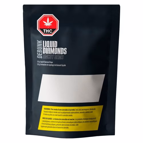 DEBUNK - Uncut Gems Liquid Diamond 510 Thread Cartridge