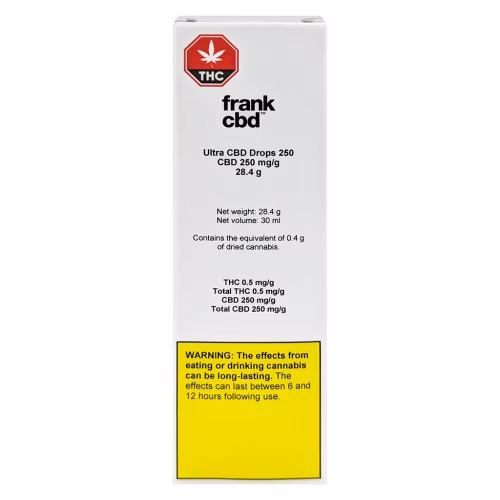 Frank CBD - Ultra CBD Drops 250