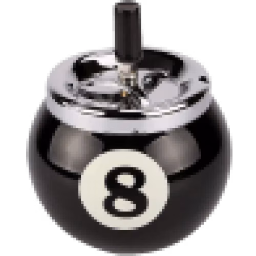 8 ball BILLIARD ASHTRAY