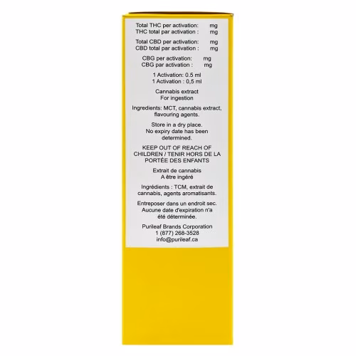 elev8 by DayDay - 1:1:1 THC:CBG:CBD Oil