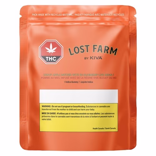 Lost Farm - Honey Apple Infused with BC Blueberry Gummies