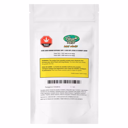 Fuego Red - Maui Wowie Liquid Diamond Disposable AIO