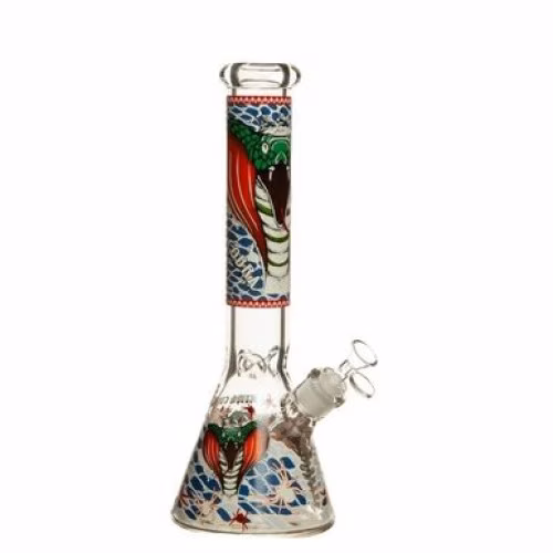 MB 755 14" 7mm Apex Cobra Glass Bong
