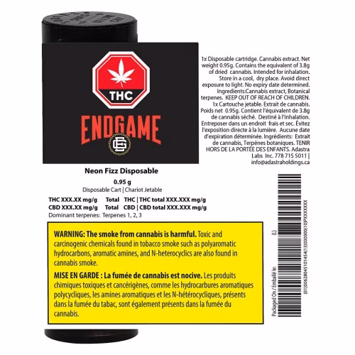 Endgame - Neon Fizz Disposable