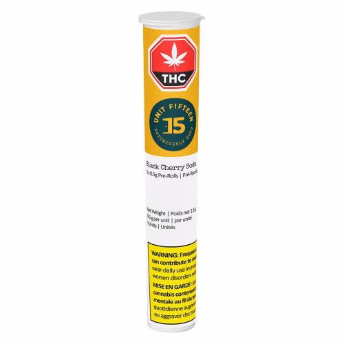 Unit 15 - Black Cherry Soda Pre-Rolled Craft Cannabis
