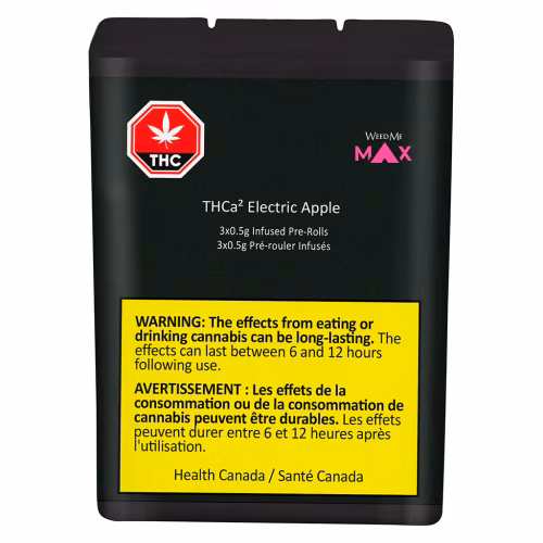 Weed Me Max - THCa² Electric Apple Infused
