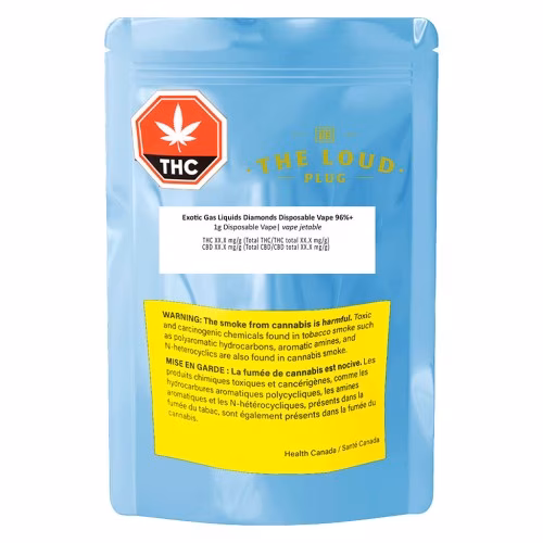 The Loud Plug - Exotic Gas Liquid Diamonds Disposable Vape 96+