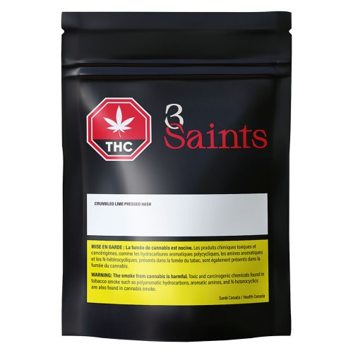 3Saints - Crumbled Lime Pressed Hash