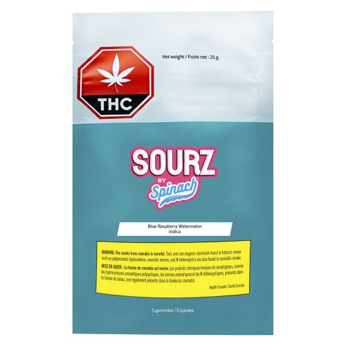 SOURZ by Spinach - SOURZ by Spinach - Blue Raspberry Watermelon Indica
