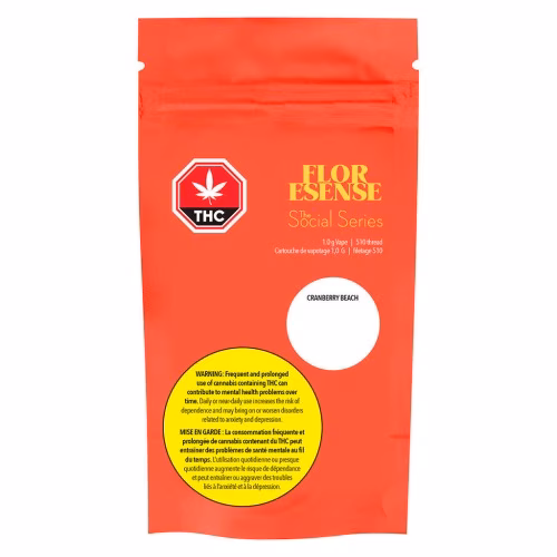 Floresense - Social Series Cranberry Beach 510 Thread Cartridge