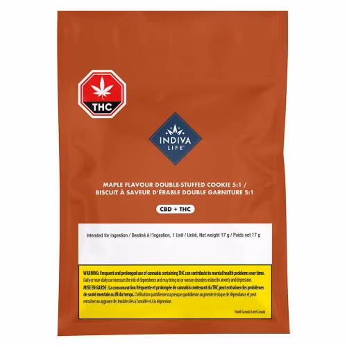 Indiva Doppio - Maple Flavour Sandwich Cookie