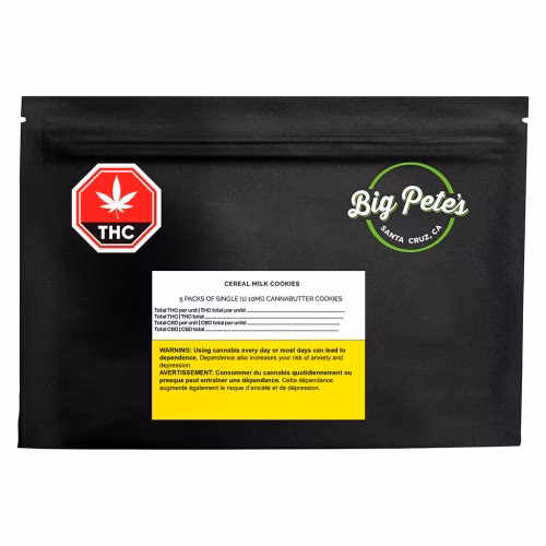 Big Pete's Treats - Cereal Milk Cookies (50MG)