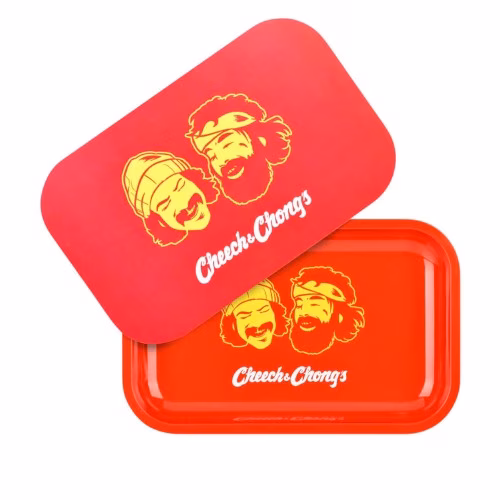 Pulsar CHEECH and CHONG Rolling Tray w/ Cover - Medium