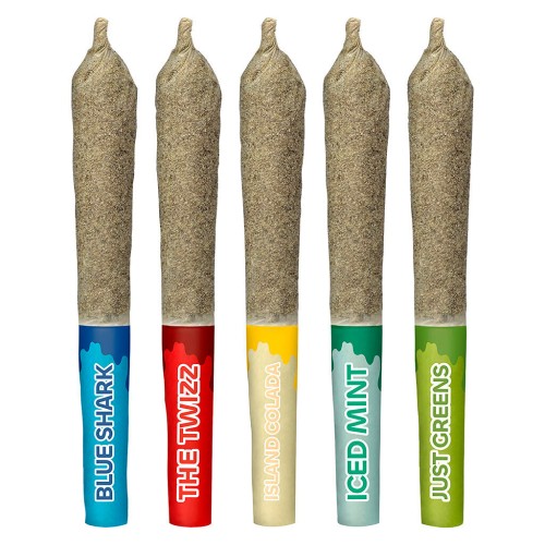 Sticky Greens - Five Of Diamonds - Liquid Diamond Double Infused