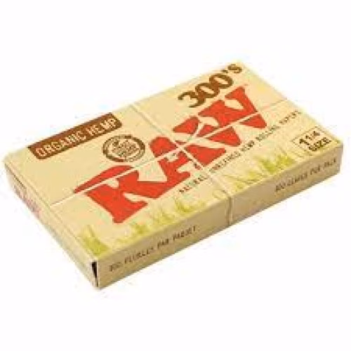 Raw Organic Hemp 300s 1 1/4