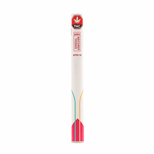 General Admission - Peach Ringz Sativa 1:0 Disposable Pen