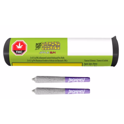 BOXHOT - Diamond Doobies - Apple 3.14 Infused Pre-roll